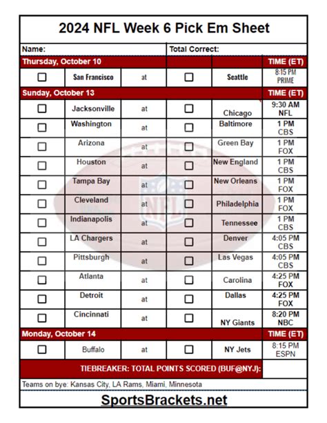 Free Printable 2024 NFL Pick Em Weekly Pick .